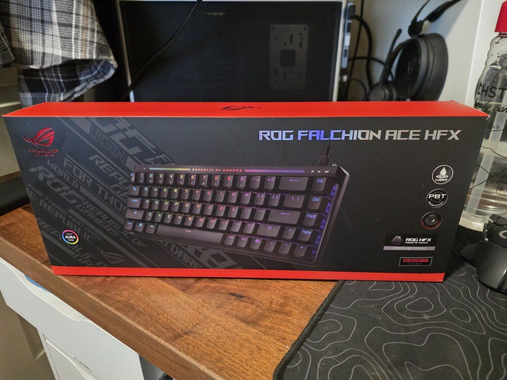 ROG Falchion ACE HFX - Black | Like New