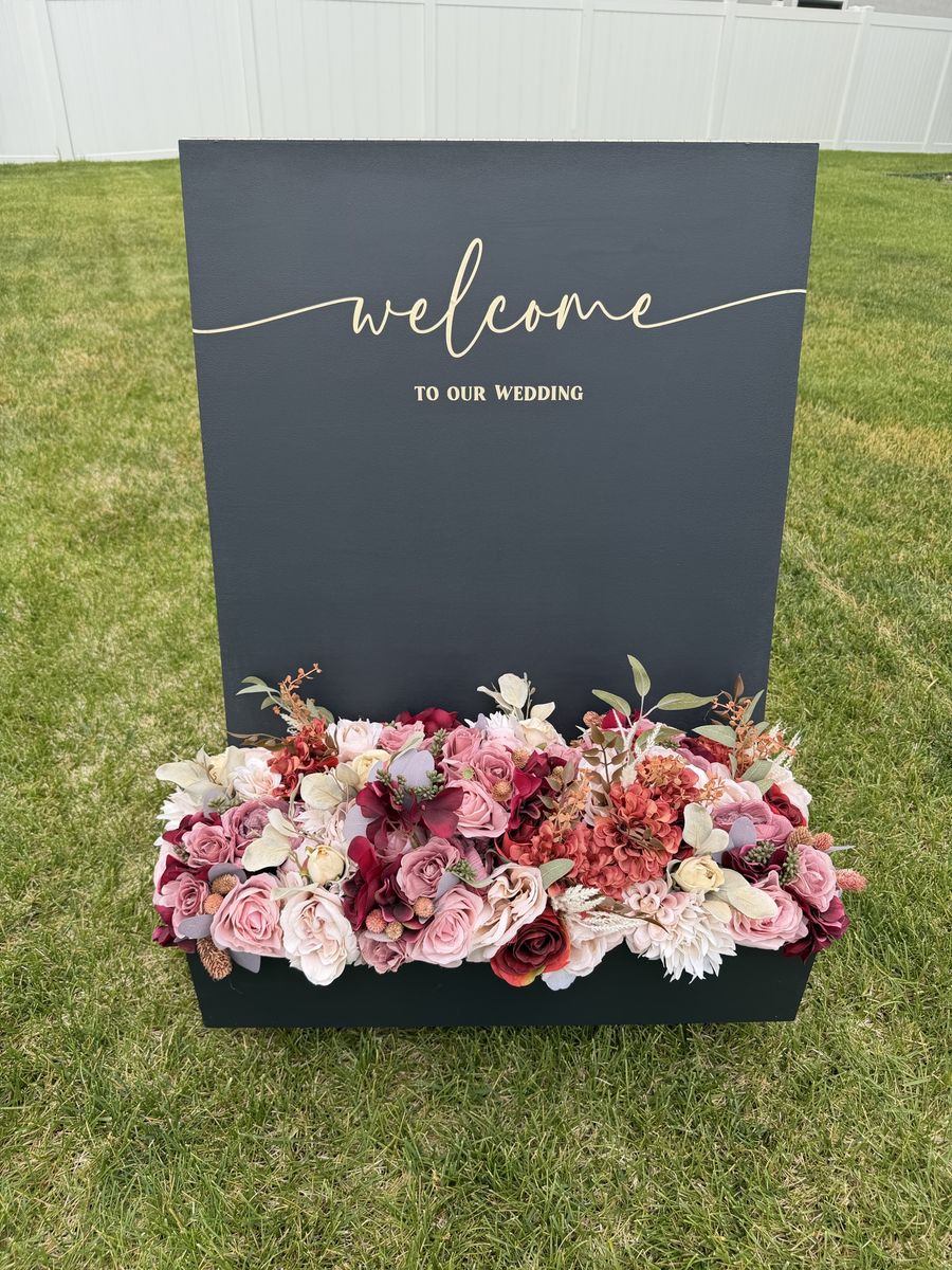 Wedding and Event Welcome Sign Rentals