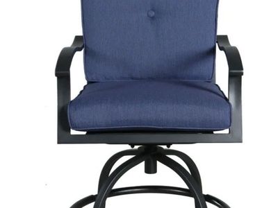 Two mainstay outdoor bar stools