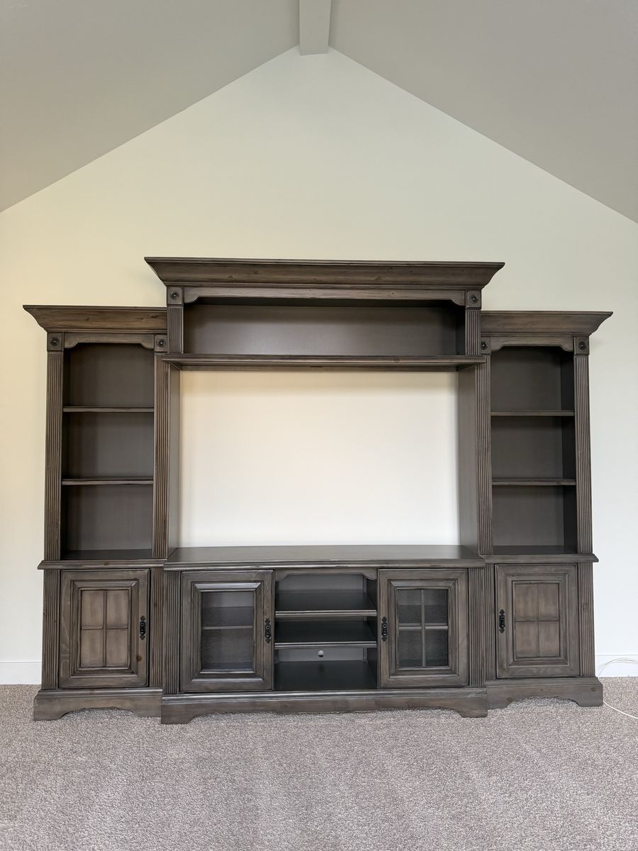RC Willey entertainment center ; TV Console