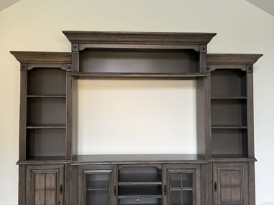 RC Willey entertainment center ; TV Console