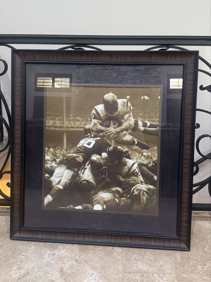 Football print excellent condition!