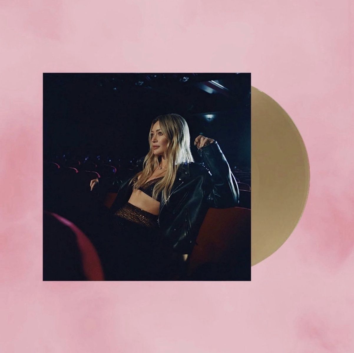 Hilary Duff Luck... Or Something (Mature Edition) Pure Gold Colored Vinyl Record LP-SEALED-SOLD OUT everywhere-RARE-Collectible
