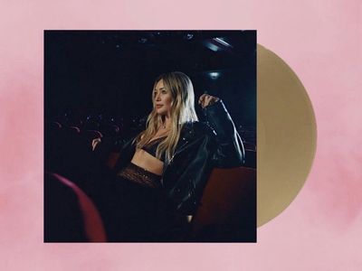 Hilary Duff Luck... Or Something (Mature Edition) Pure Gold Colored Vinyl Record LP-SEALED-SOLD OUT everywhere-RARE-Collectible
