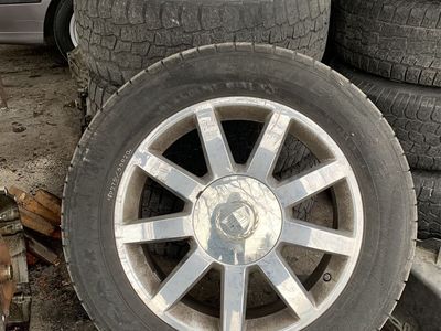 275/55-20 Tires & Wheels 6x139.7 Set