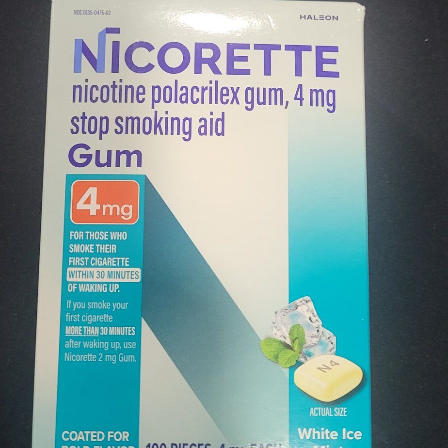 nicorette 4mg gum