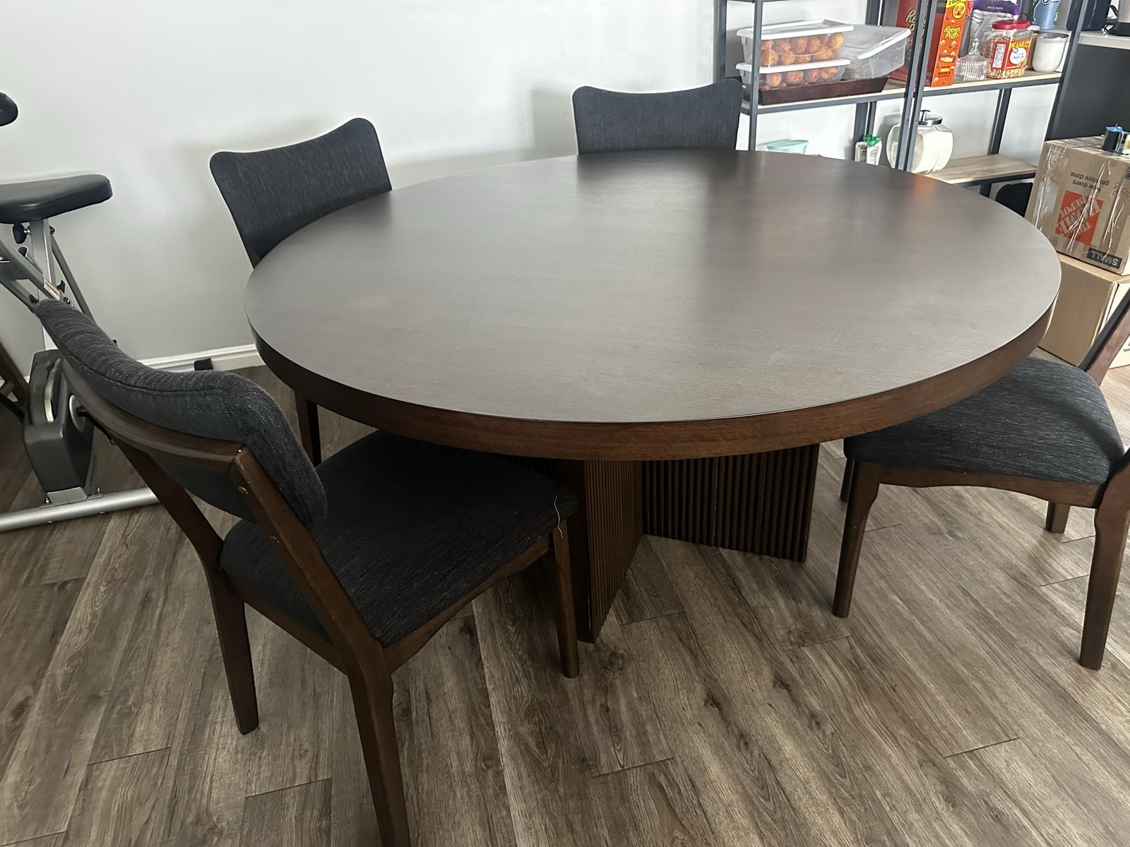 Ashley Korestone Dining Set - Table + 4 Chairs - Like New. Price: $850 OBO