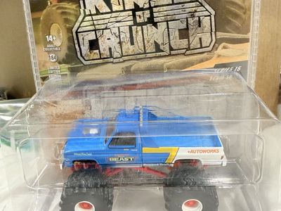 GreenLight Kings of Crunch 1983 Chevrolet C30 Holman's Beast Monster Truck 1:64 Limited Edition