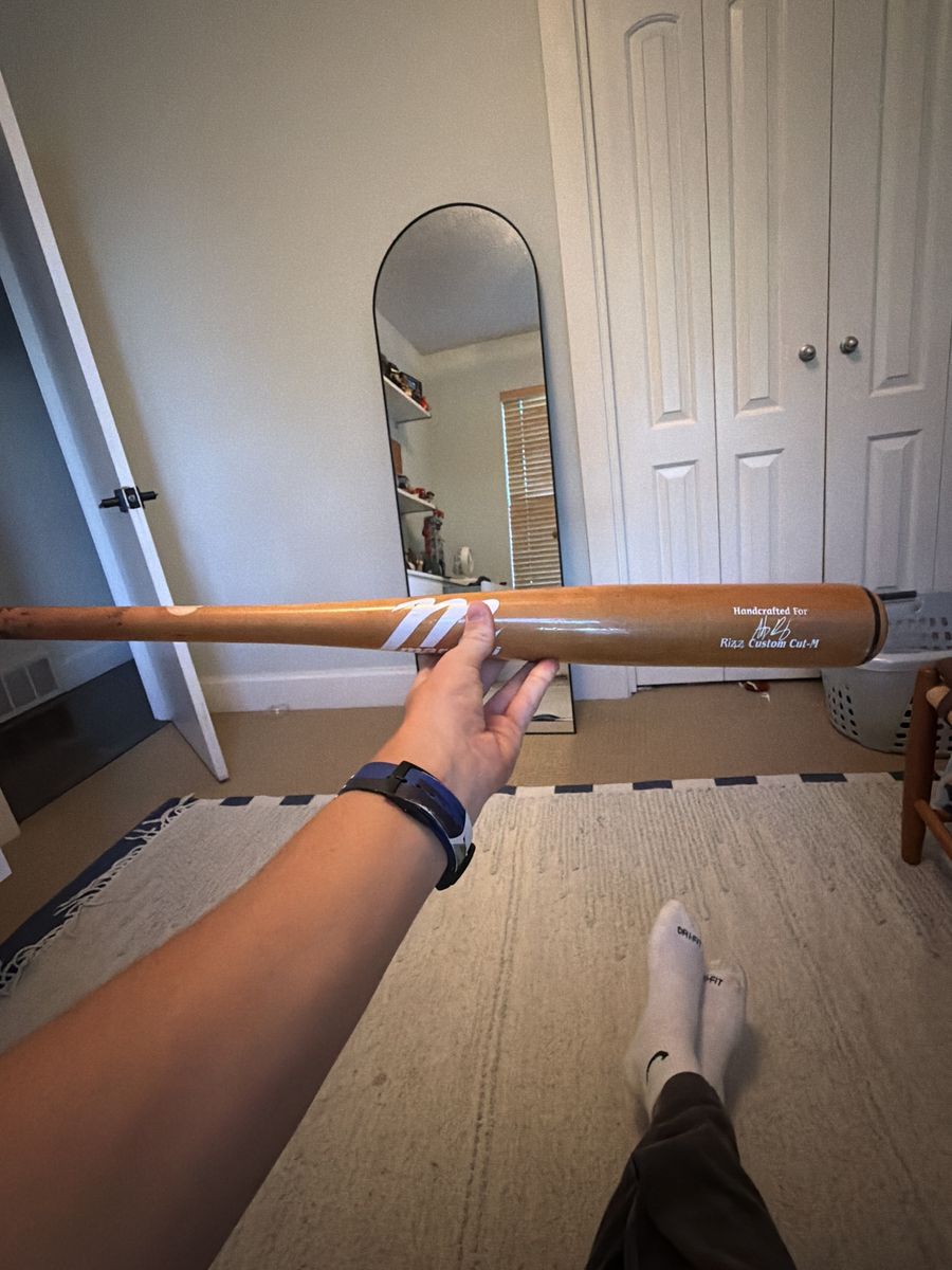 Rawlings Rizzo Custom  Wood Baseball Bat - Used
