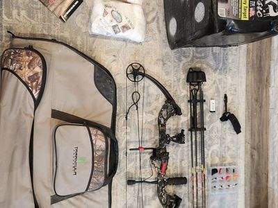 PSE archery stinger x bow and supplies
