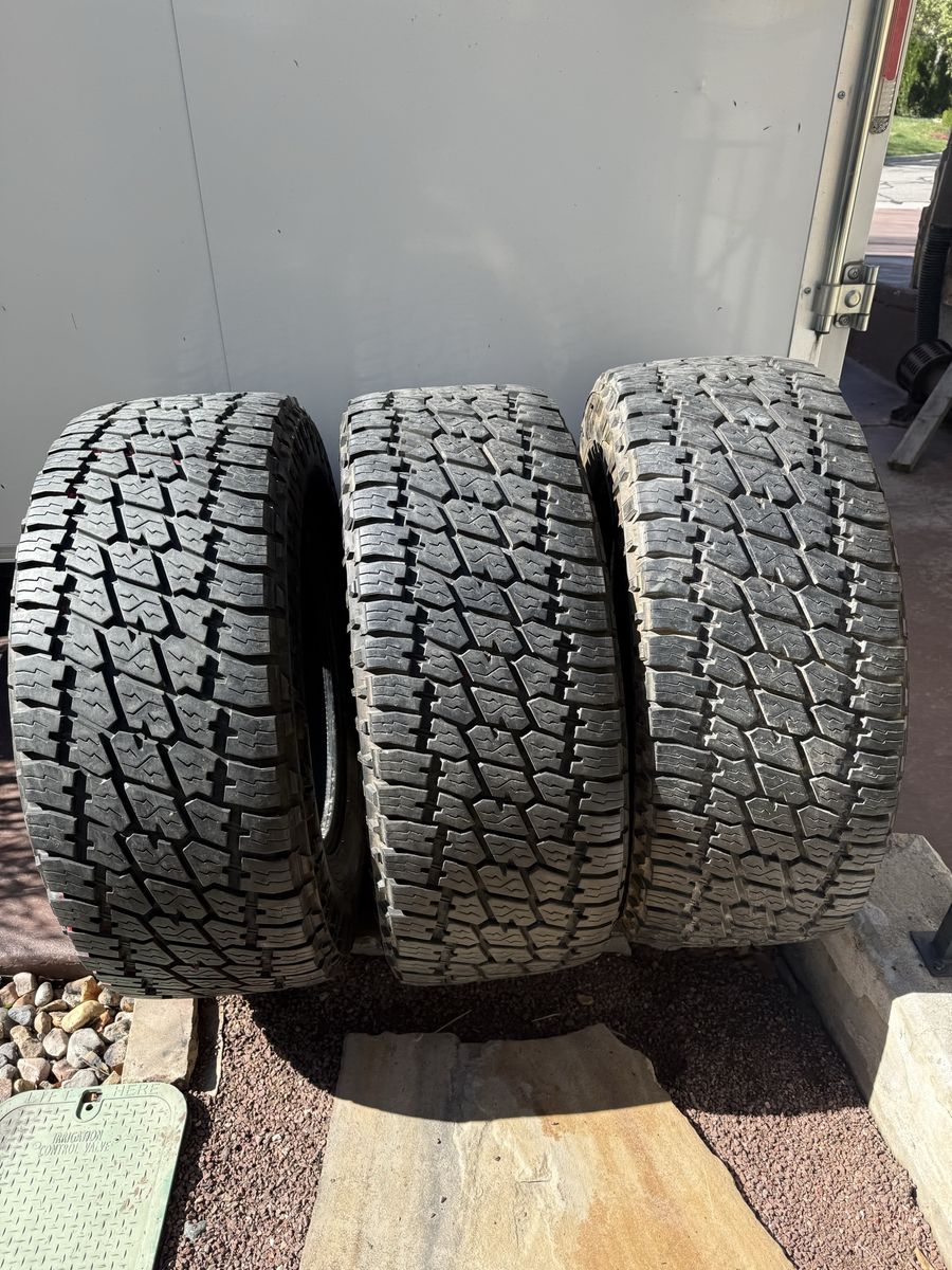 Used 37x13.50R20LT Off-Road Tires - Great for Trucks/SUVs