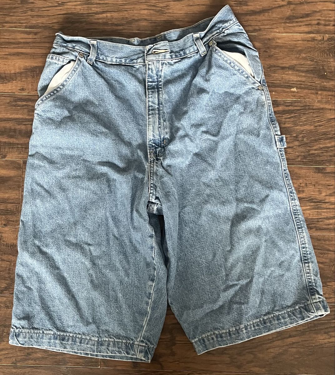 Vintage jorts light blue
