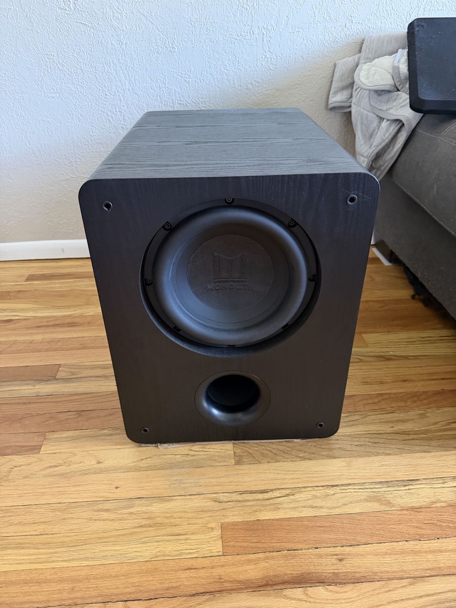 Monoprice Monolith v2 10” 500w THX subwoofer