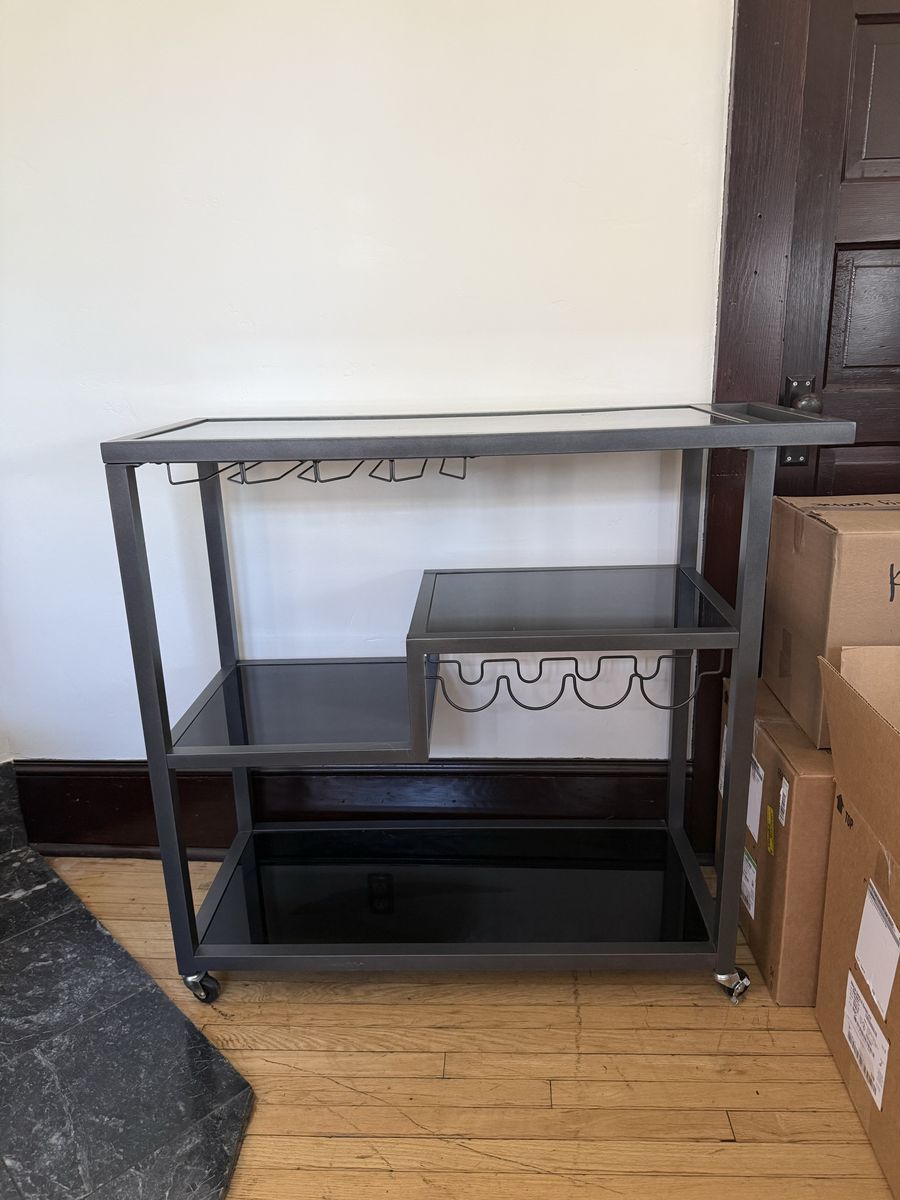 Metal Bar Cart