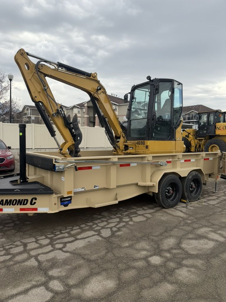 Mini Excavator + Dump Trailer Combo – Dig & Haul Dirt – Excavator Rental - Half day options