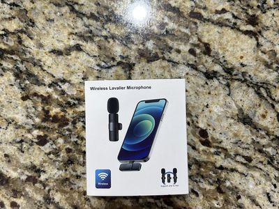 Wireless Lavalier Microphone Set (2 Mics)