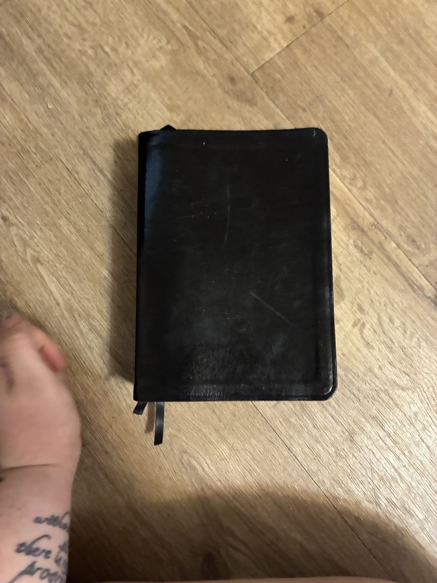LDS Quad Combination Scripture Book - Black Leather Bound