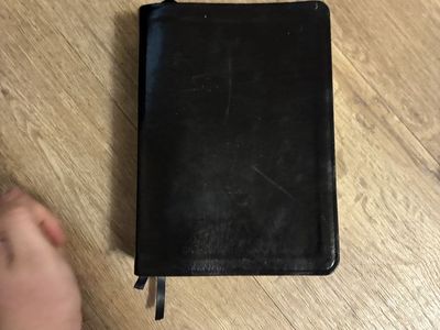 LDS Quad Combination Scripture Book - Black Leather Bound