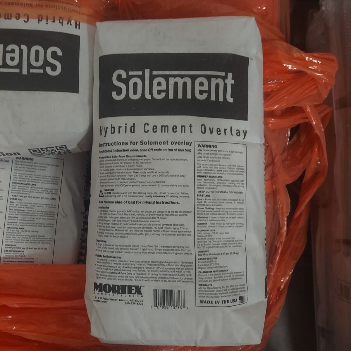 SOLEMENT HYBRID CEMENT OVERLAY