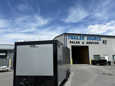 8.5x24 Look Vision Circuit Edition Enclosed Race Car Hauler Trailer - 7'6" Interior - 10K GVWR - .080 PolyCor, 48" Side Door,