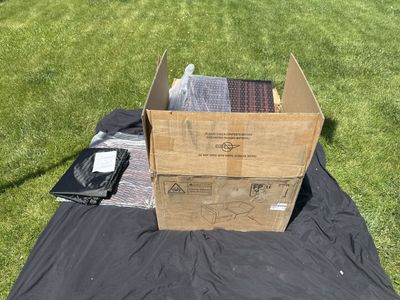 Unassembled Outdoor Patio Furniture Set W/ covers - Rattan Wicker Sectional Sofa, New in Box