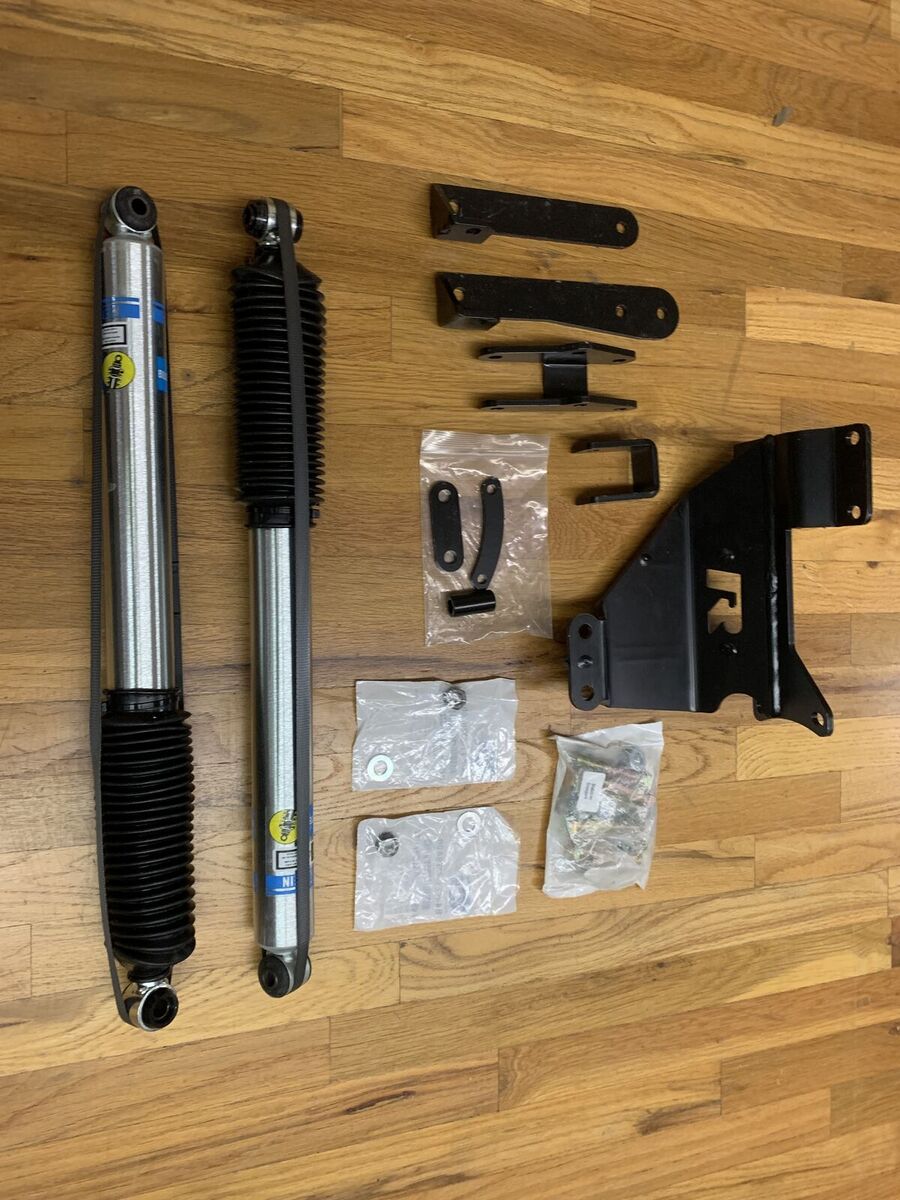 Readylift Dual Bilstein 5100 Steering Stabilizer for Dodge RAM HD 2500 3500 Ready Lift77-1320