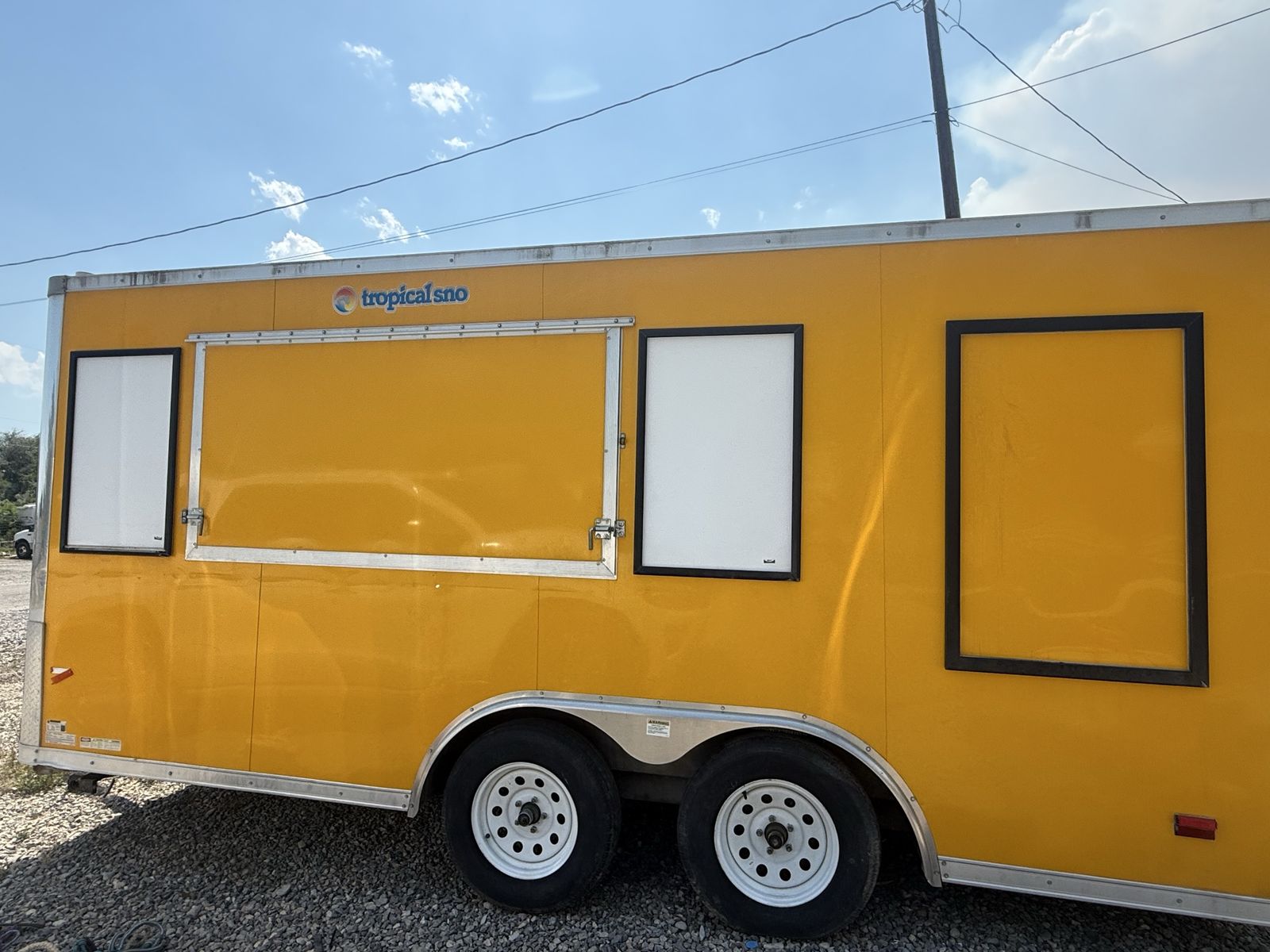Concession Trailer - Equipped for Business
