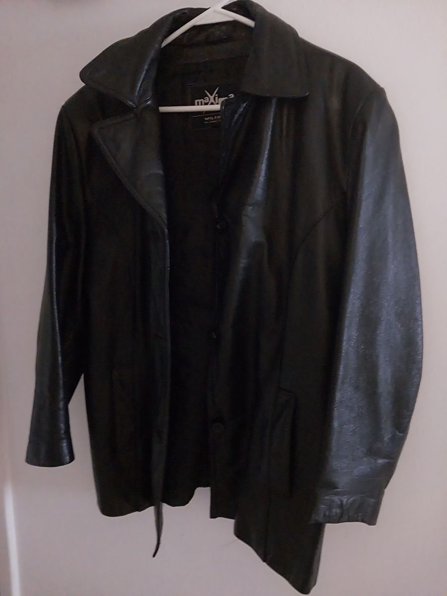 Womens Vintage Wilsons Leather Maxima Jacket