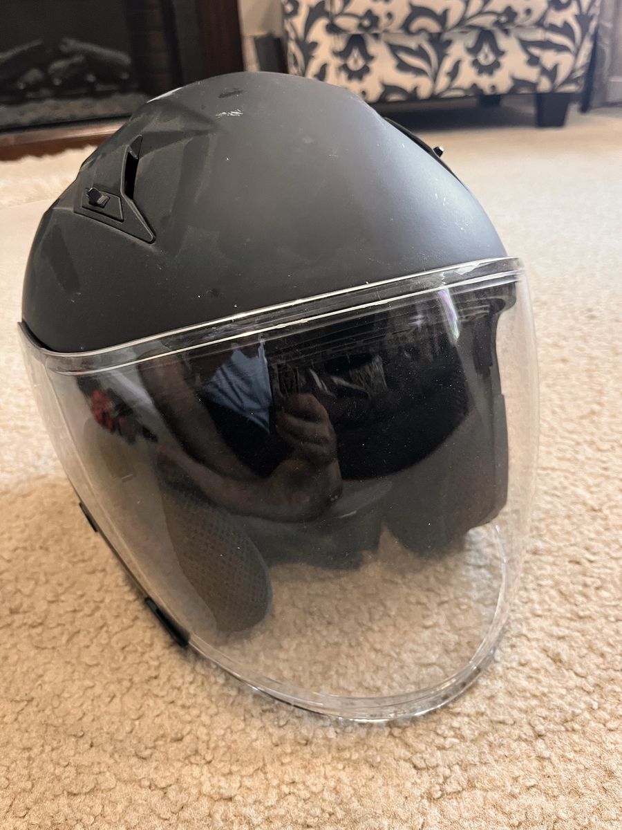 Bilt motorcycle helmet size M with sun shade