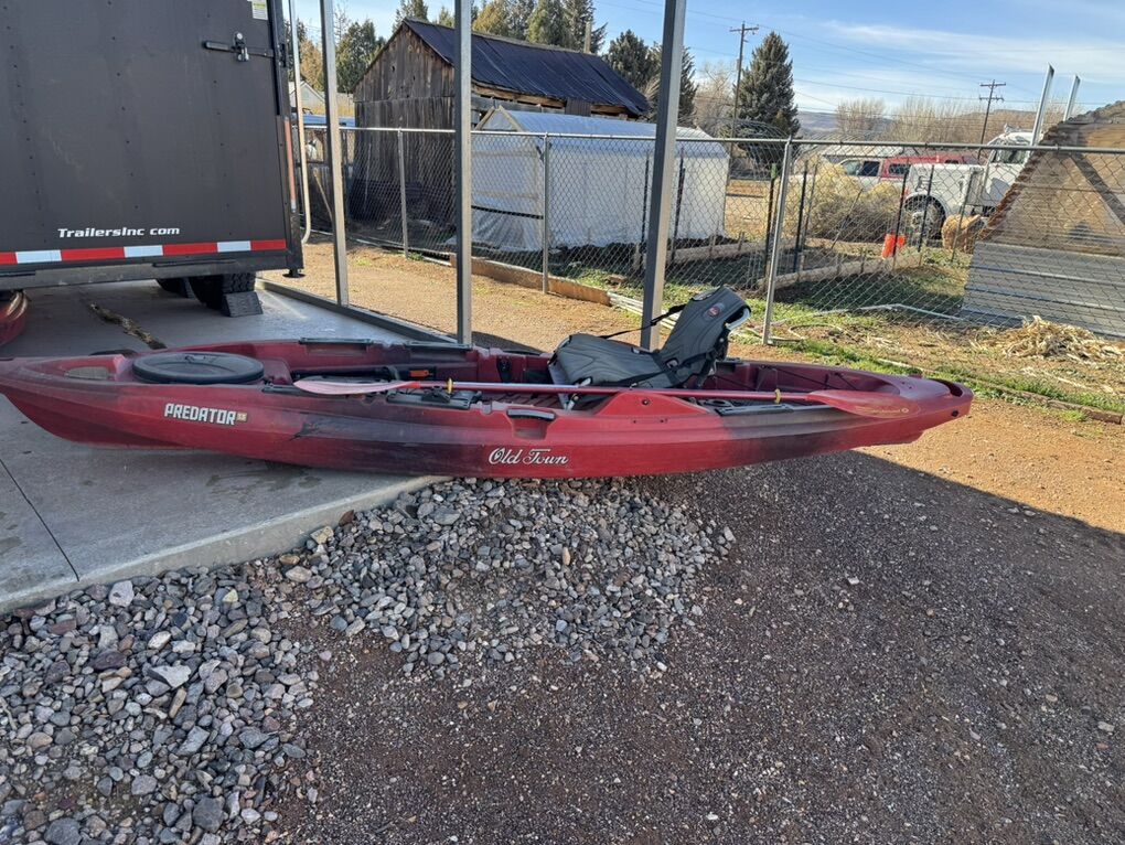 (2) Old Town Predator 13 Kayaks