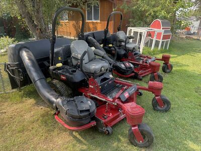 DIESEL POWER: 2x Toro Z-Master Commercial Mowers (Kubota Engines)