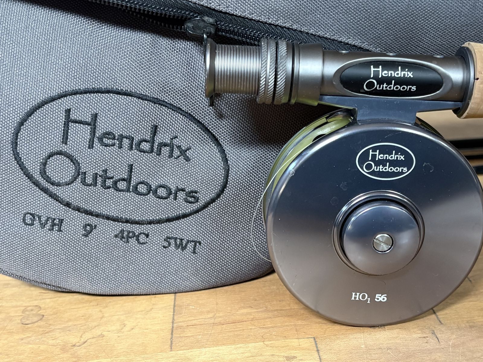 Complete Fly Fishing Kit - Hendrix Outdoors GVH 905 Fly Fishing Rod Set with Reel, Case, Flies & Fly Boxes