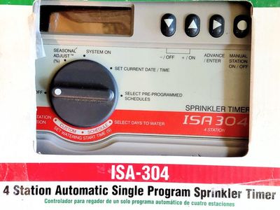 Rain Bird Four-Station Sprinkler/Irrigation Timer