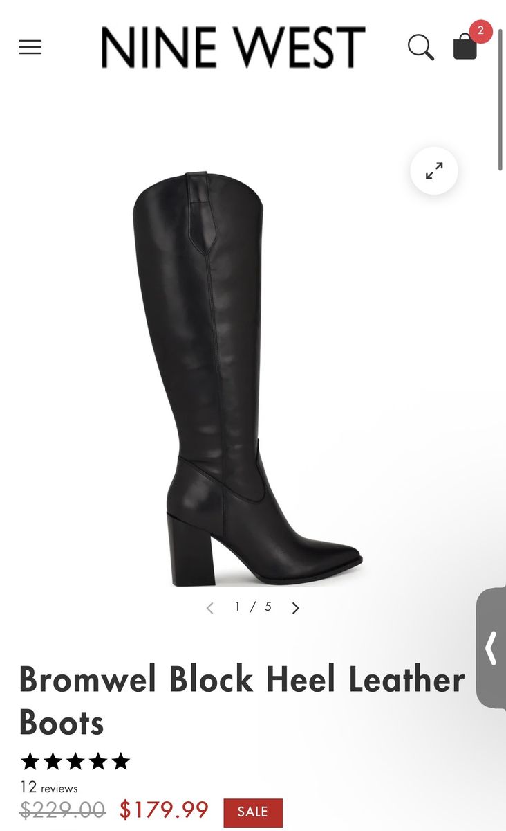 Brand New Nine West Boots
