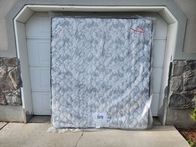 New RV King Size 6 inch Foam Serta Mattress