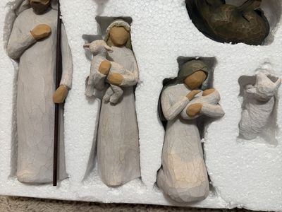 Willow Tree Nativity Figures in box