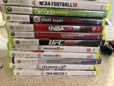 Free Xbox 360 Games Lot (12)