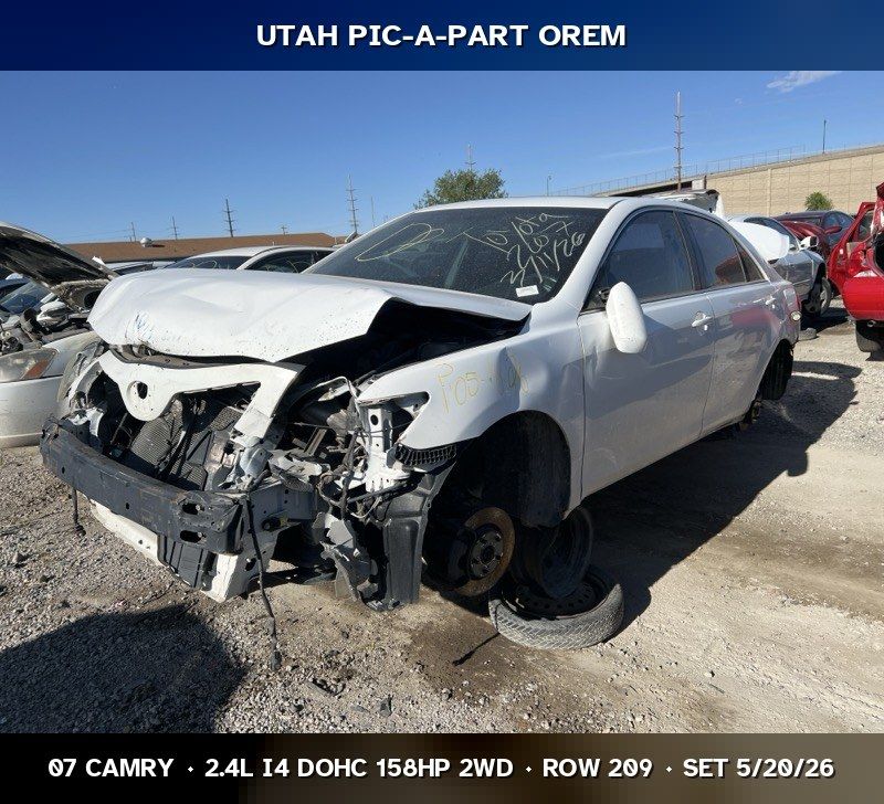 2007 Toyota Camry Parts - UTPAP Orem