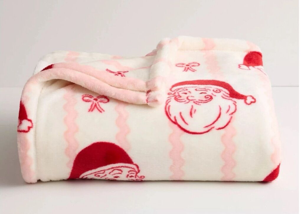 Holiday Oversized Supersoft Plush Throw Blanket