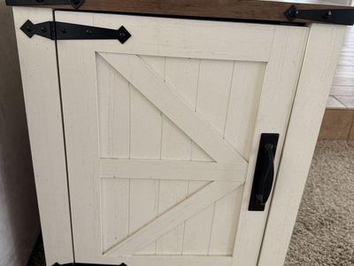 2 Farm Style Side Tables