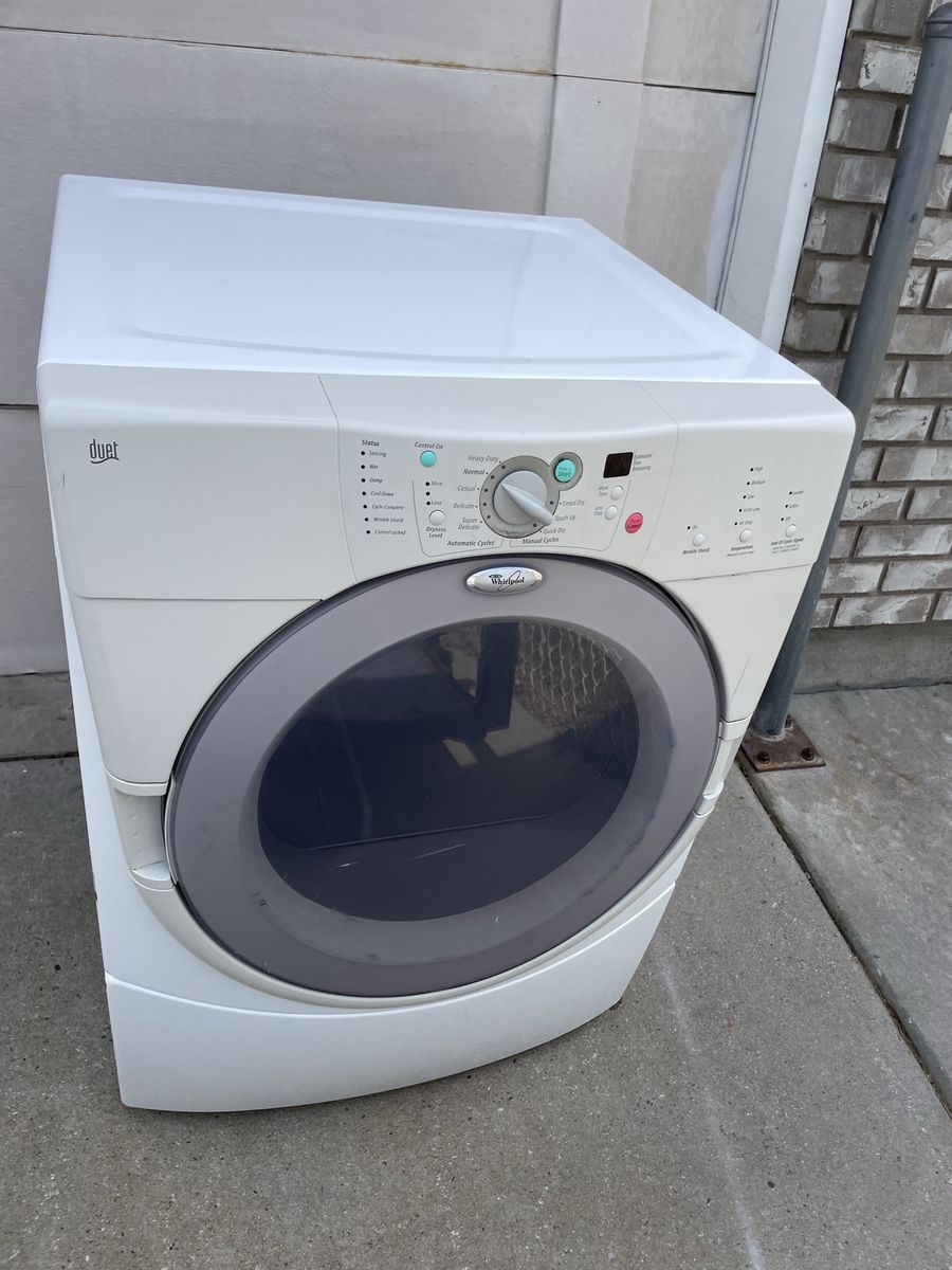 Whirlpool electric dryer