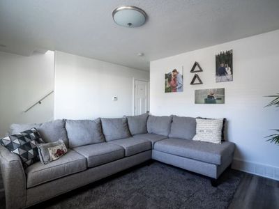 RC Willey L-Shaped Sectional Couch