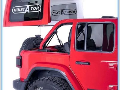 Hoist-A-Top Jeep Wrangler Hardtop Power Hoist - Electric Winch & Smart Remote