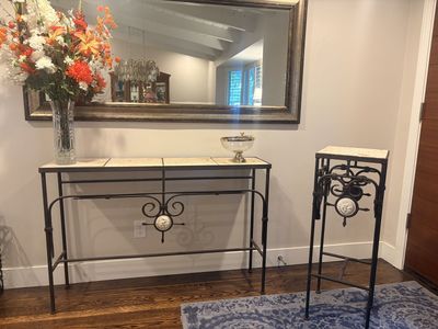 Decorative tables for halls or entry ways