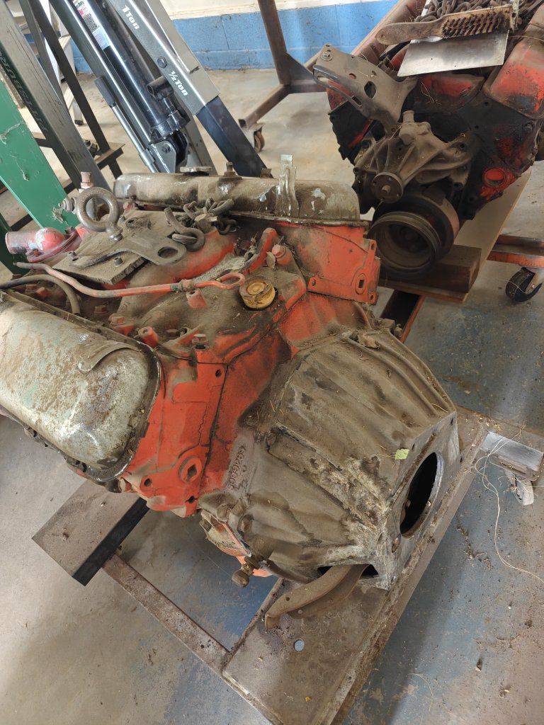 70s Chevy 454 Engine