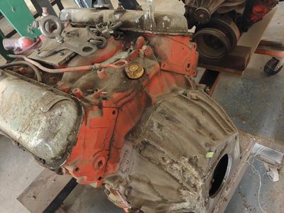 70s Chevy 454 Engine
