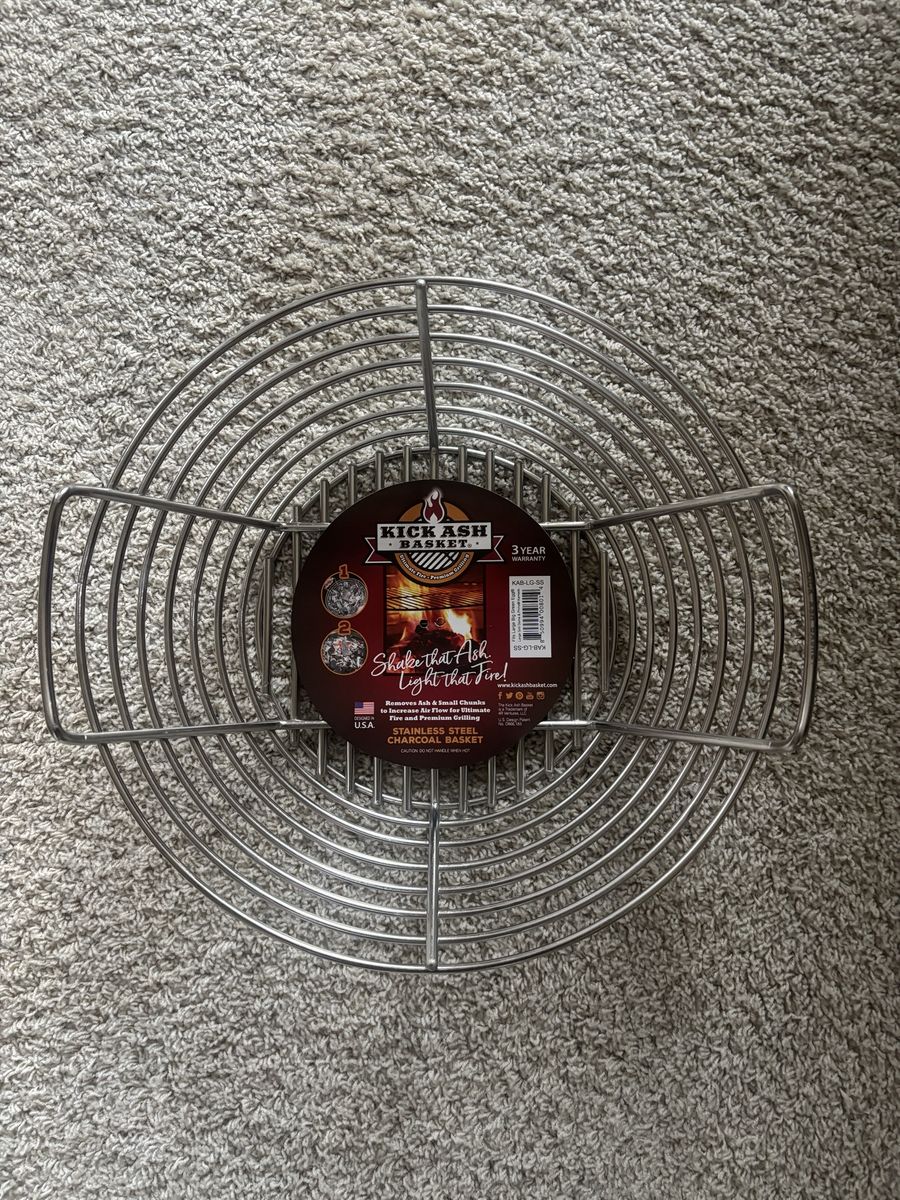 KICK ASH CHARCOAL BASKET