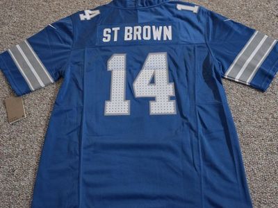 Detroit Lions Jerseys Sizes M-XXXL
