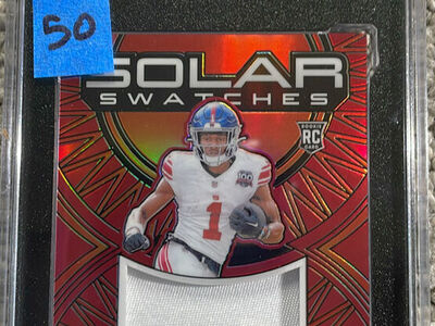 Malik Nabers New York Giants graded slabs $50-$55