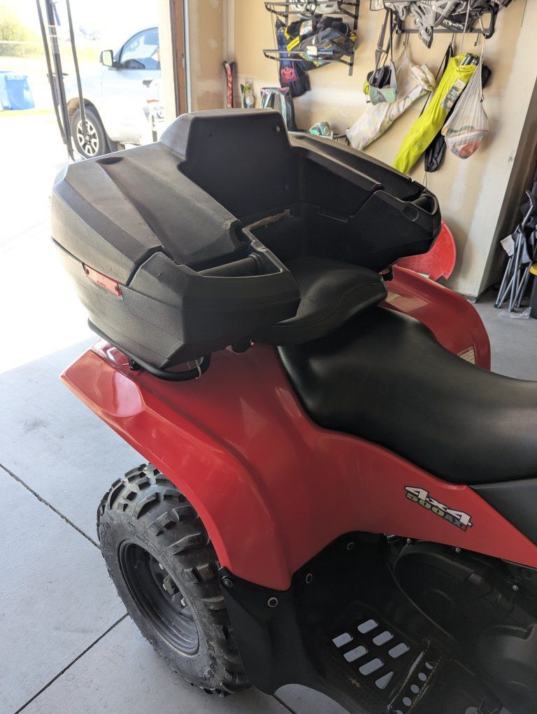 ATV Quad Rear Trunk with seat